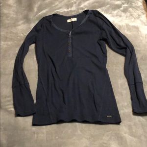 Hollister Navy Blue Long Sleeve